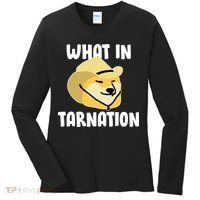 Doge What In Tarnation Women's Long Sleeve Shirt thumb 0