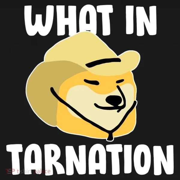 Doge What In Tarnation Kids Long Sleeve Shirt
