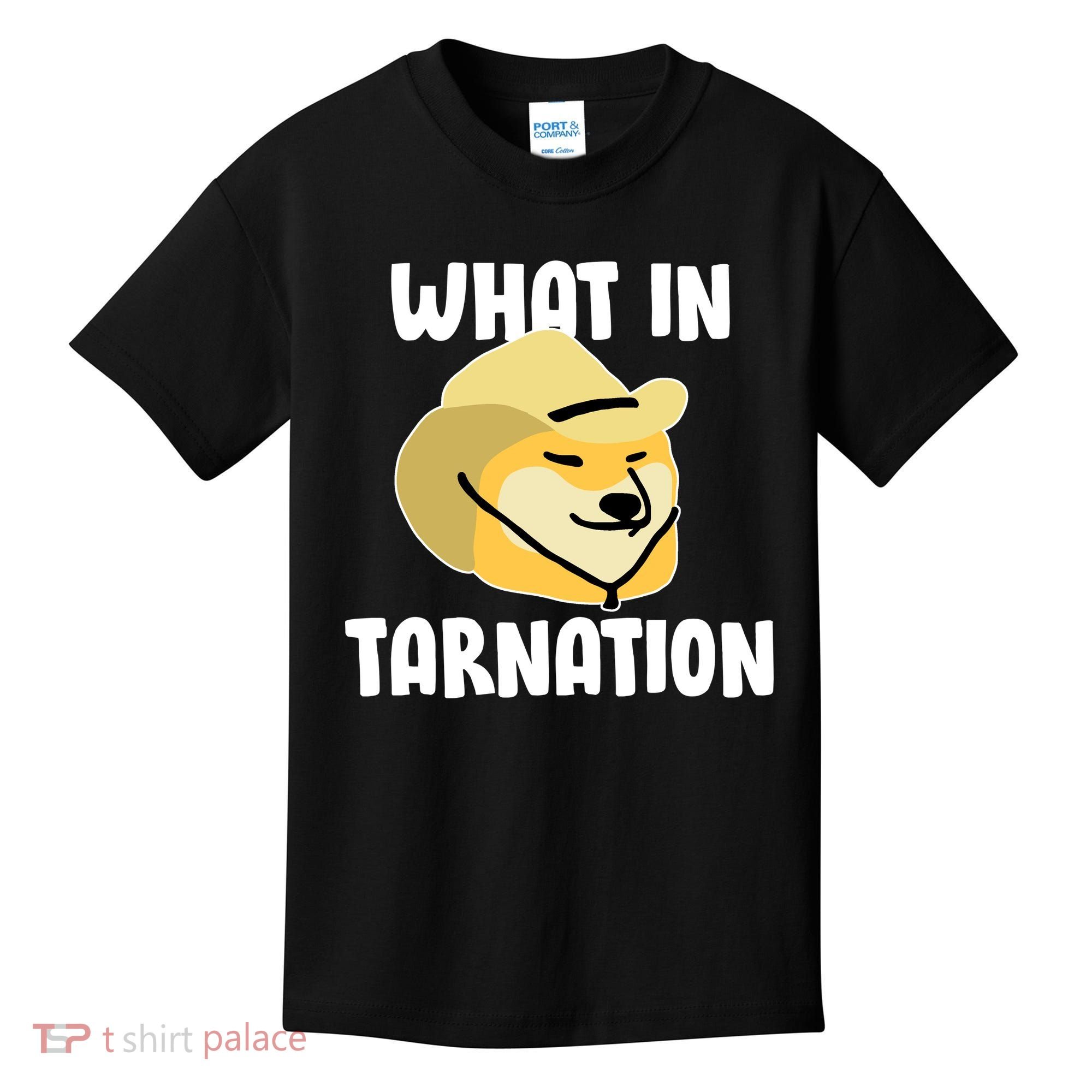 Doge What In Tarnation Kids T-Shirt