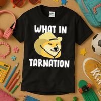 Doge What In Tarnation Kids T-Shirt thumb 3