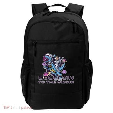 Dogecoin Crypto Currency Doge Dinosaur Backpack