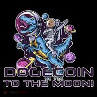 Dogecoin Crypto Currency Doge Dinosaur Coffee Mug thumb 5