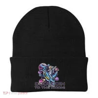Dogecoin Crypto Currency Doge Dinosaur Beanie thumb 0