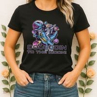Dogecoin Crypto Currency Doge Dinosaur Women's T-Shirt thumb 2