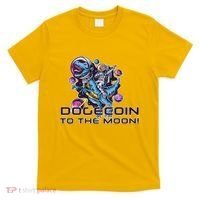 Dogecoin Crypto Currency Doge Dinosaur T-Shirt thumb 0