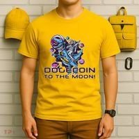 Dogecoin Crypto Currency Doge Dinosaur T-Shirt thumb 6