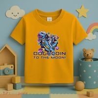 Dogecoin Crypto Currency Doge Dinosaur Toddler T-Shirt thumb 3