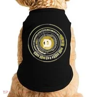 Dogecoin Cryptocurrency Crypto Gold Logo Doggie Tank thumb 0
