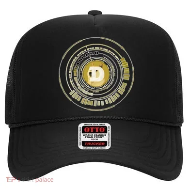 Dogecoin Cryptocurrency Crypto Gold Logo Hat