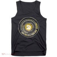 Dogecoin Cryptocurrency Crypto Gold Logo Tank Top thumb 0