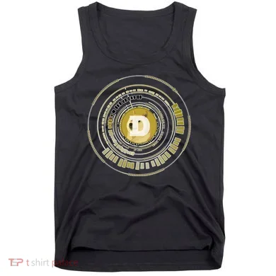 Dogecoin Cryptocurrency Crypto Gold Logo Tank Top