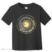 Dogecoin Cryptocurrency Crypto Gold Logo Toddler T-Shirt thumb 0