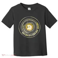 Dogecoin Cryptocurrency Crypto Gold Logo Toddler T-Shirt thumb 0