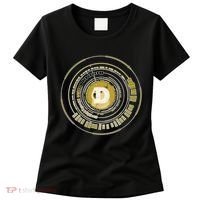 Dogecoin Cryptocurrency Crypto Gold Logo Women's T-Shirt thumb 0