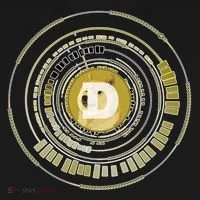 Dogecoin Cryptocurrency Crypto Gold Logo Women's T-Shirt thumb 6