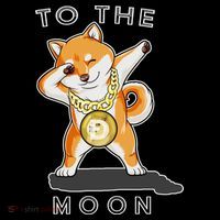 Dogecoin Dab To The Moon Backpack thumb 2