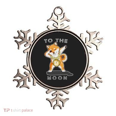 Dogecoin Dab To The Moon Ornament