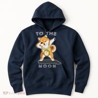 Dogecoin Dab To The Moon Hoodie thumb 0