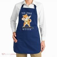 Dogecoin Dab To The Moon Apron thumb 2