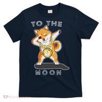 Dogecoin Dab To The Moon T-Shirt thumb 0