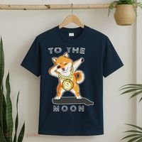 Dogecoin Dab To The Moon T-Shirt thumb 2