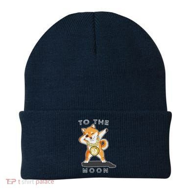 Dogecoin Dab To The Moon Beanie