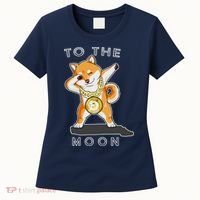 Dogecoin Dab To The Moon Women's T-Shirt thumb 0