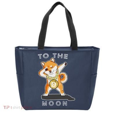 Dogecoin Dab To The Moon Tote Bag