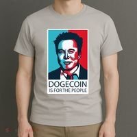 Dogecoin Is For The People Elon Musk T-Shirt thumb 3