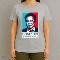 Dogecoin Is For The People Elon Musk T-Shirt thumb 4