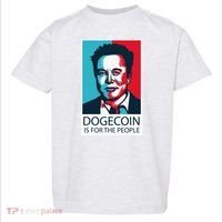 Dogecoin Is For The People Elon Musk Toddler T-Shirt thumb 0