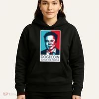 Dogecoin Is For The People Elon Musk Hoodie thumb 5