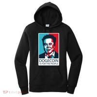 Dogecoin Is For The People Elon Musk Women's Hoodie thumb 0