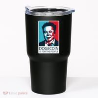 Dogecoin Is For The People Elon Musk Tumbler thumb 0