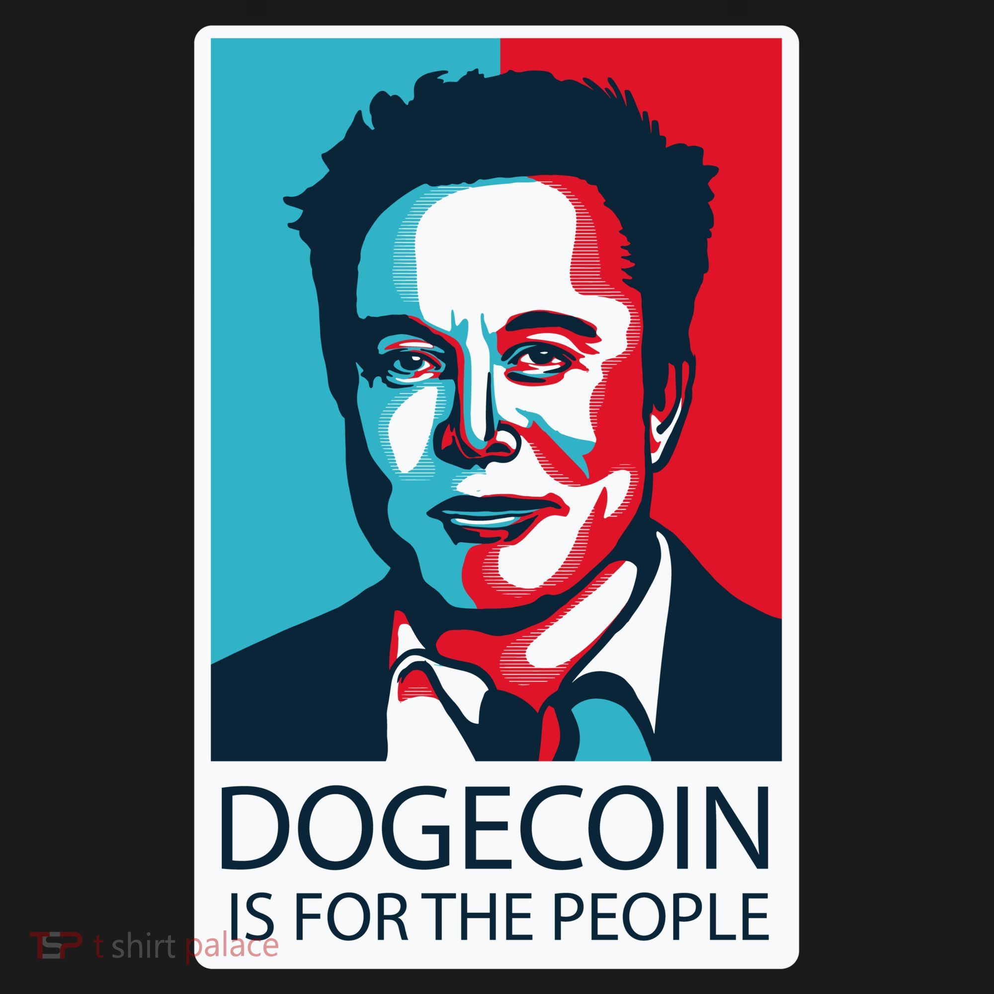 Dogecoin Is For The People Elon Musk Mousepad
