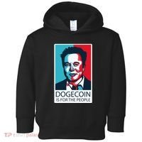 Dogecoin Is For The People Elon Musk Toddler Hoodie thumb 0