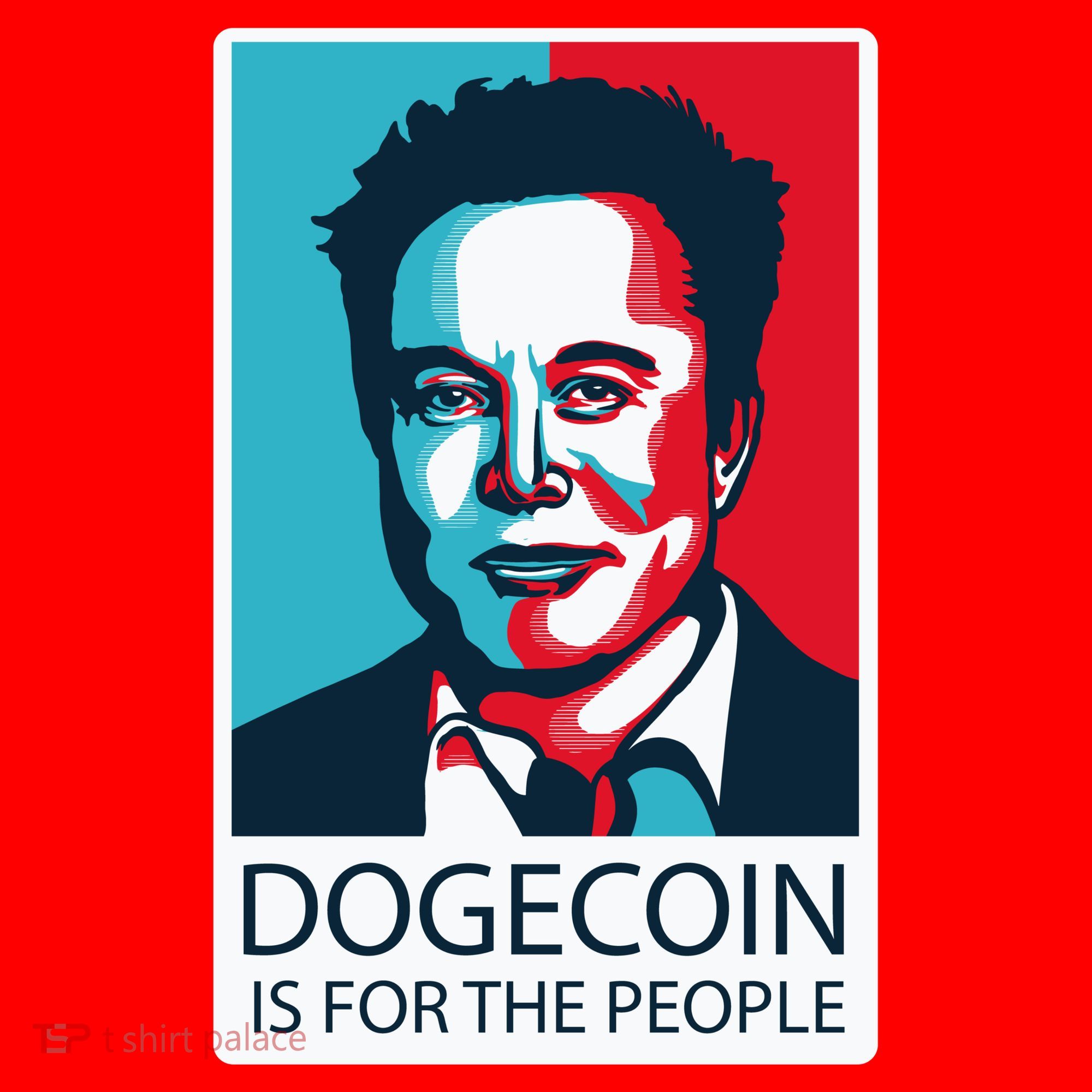 Dogecoin Is For The People Elon Musk Santa Hat