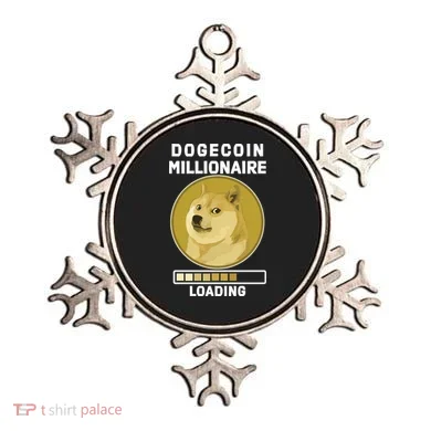 Dogecoin Millionaire Loading Funny Doge Crypto Ornament