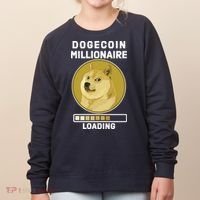 Dogecoin Millionaire Loading Funny Doge Crypto Women's Sweatshirt thumb 0
