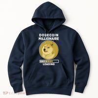 Dogecoin Millionaire Loading Funny Doge Crypto Hoodie thumb 0