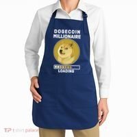 Dogecoin Millionaire Loading Funny Doge Crypto Apron thumb 2