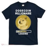 Dogecoin Millionaire Loading Funny Doge Crypto T-Shirt thumb 0