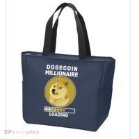 Dogecoin Millionaire Loading Funny Doge Crypto Tote Bag thumb 3
