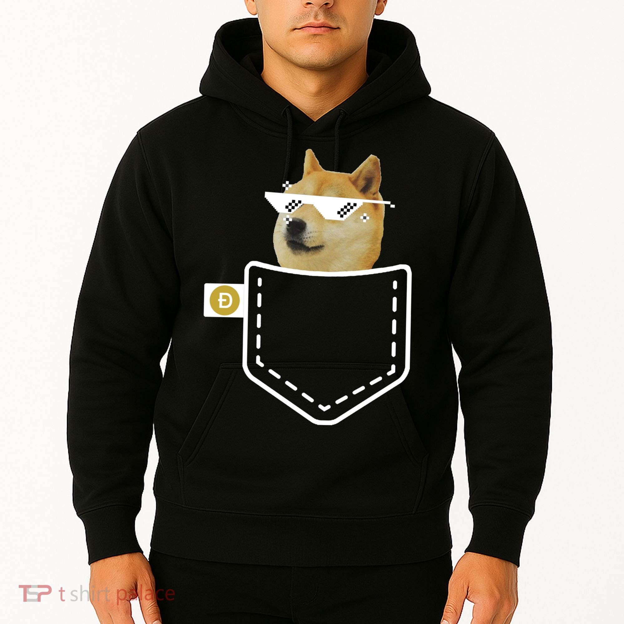 Dogecoin Pocket Doge Coin Hoodie