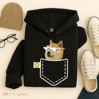 Dogecoin Pocket Doge Coin Hoodie thumb 4