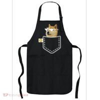 Dogecoin Pocket Doge Coin Apron thumb 0