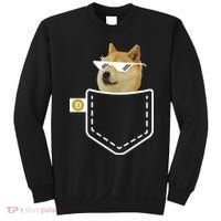 Dogecoin Pocket Doge Coin Sweatshirt thumb 0