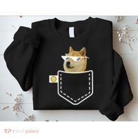 Dogecoin Pocket Doge Coin Sweatshirt thumb 2