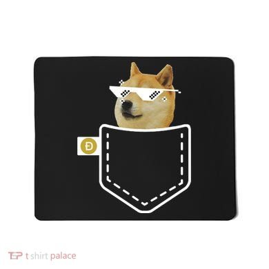 Dogecoin Pocket Doge Coin Mousepad