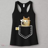 Dogecoin Pocket Doge Coin Women's Tank Top thumb 3
